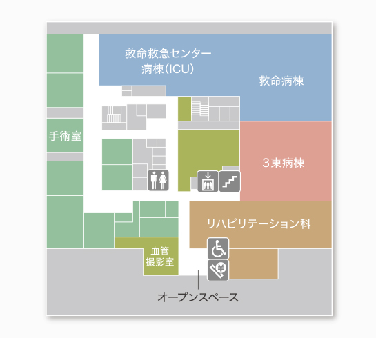 3階フロア図