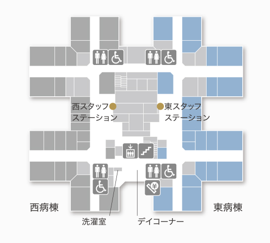 6~8階フロア図